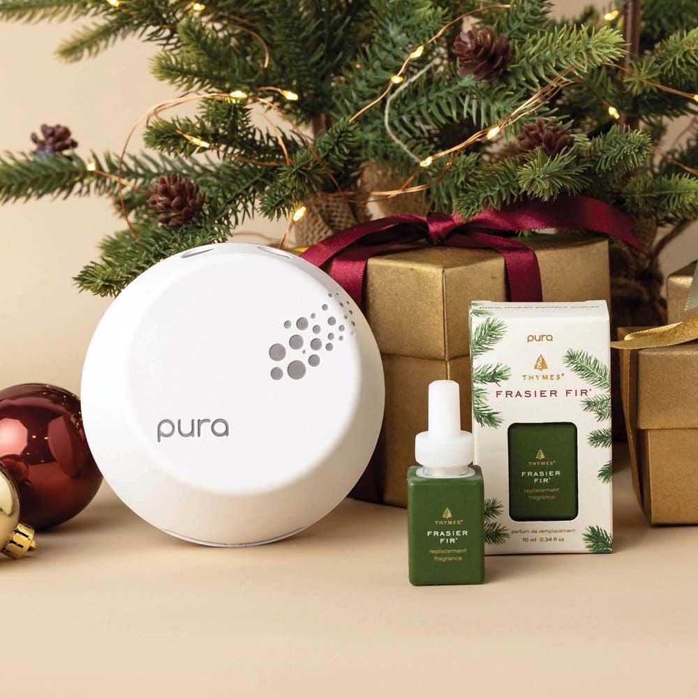 Thymes Frasier Fir Pura Smart Home Diffuser Kit is a Christmas Scent image number 1